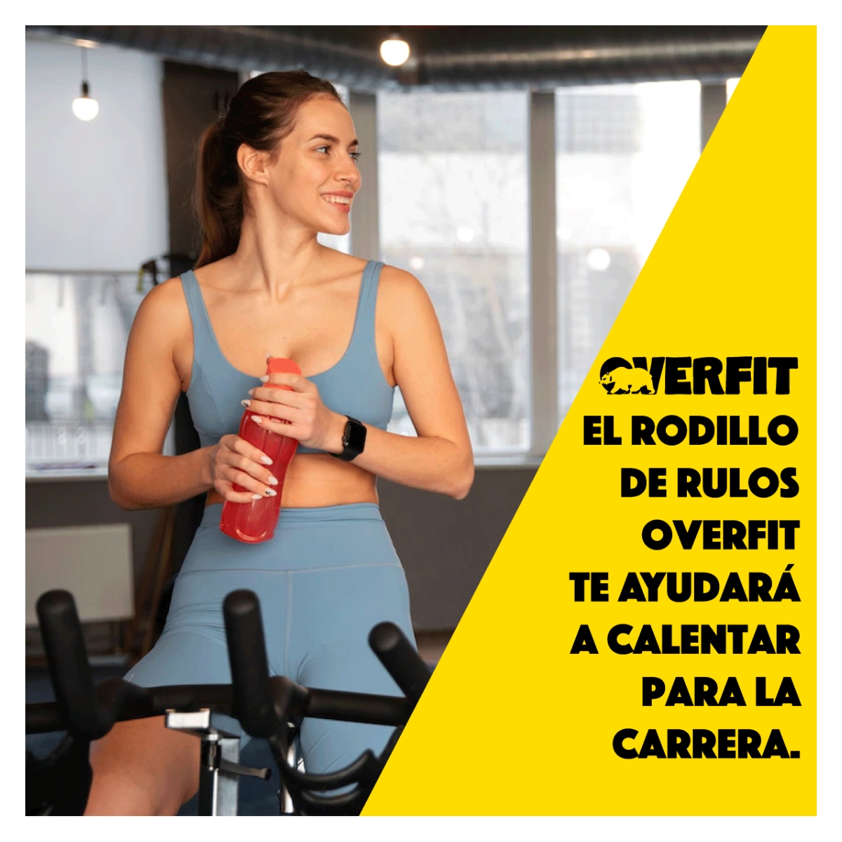 RODILLO DE RULO OVERFIT ARO 29 BICICLETA CICLISMO ENTRENAMIENTO - 7
