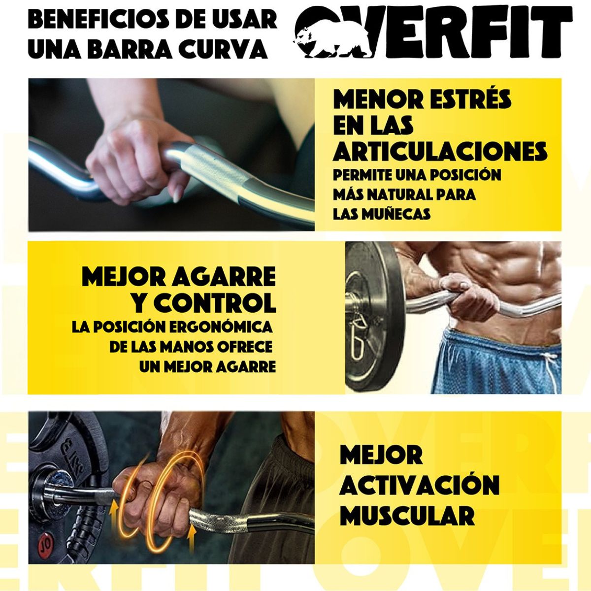 BARRA PREOLIMPICA Z 4.2 KG OVERFIT 120 CM CROMADA FITNESS - 5