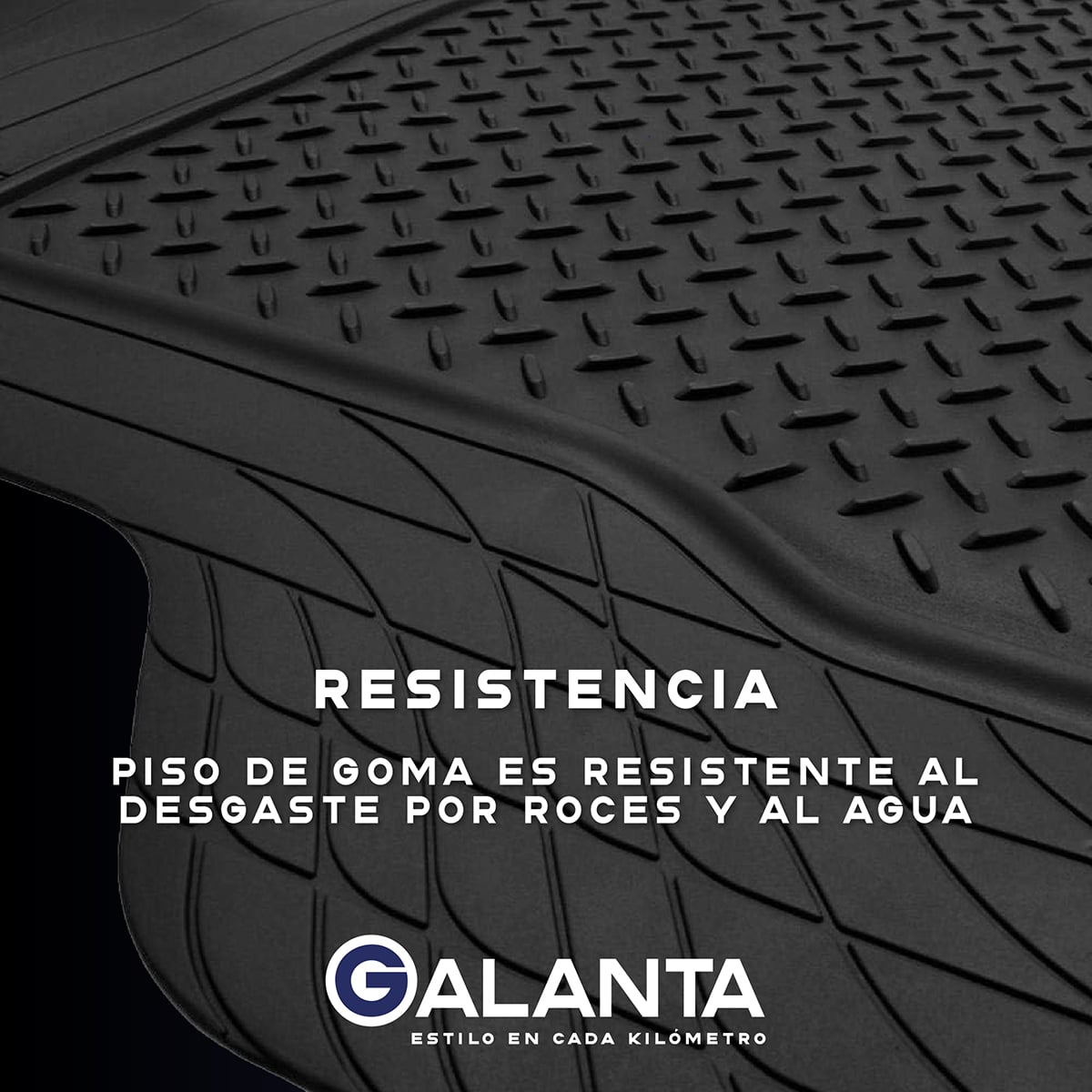 CUBRE MALETERO GALANTA SUV PISO DE GOMA CAMIONETA AUTO - 3