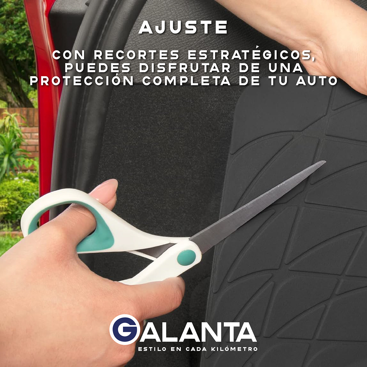 CUBRE MALETERO GALANTA SUV PISO DE GOMA CAMIONETA AUTO - 4