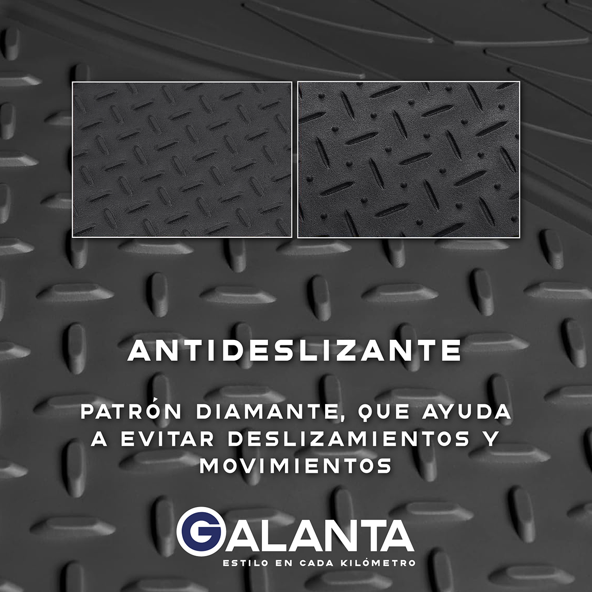 CUBRE MALETERO GALANTA SUV PISO DE GOMA CAMIONETA AUTO - 5