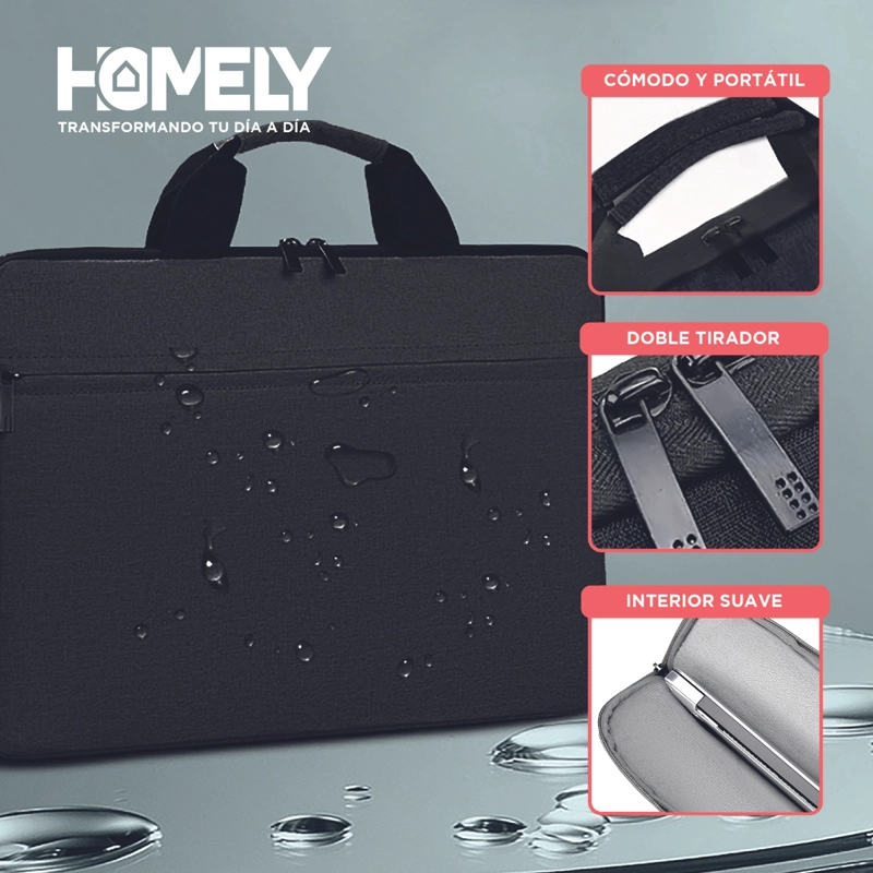 BOLSO FUNDA COBERTOR NOTEBOOK HOMELY 15.6' PORTATIL - 4