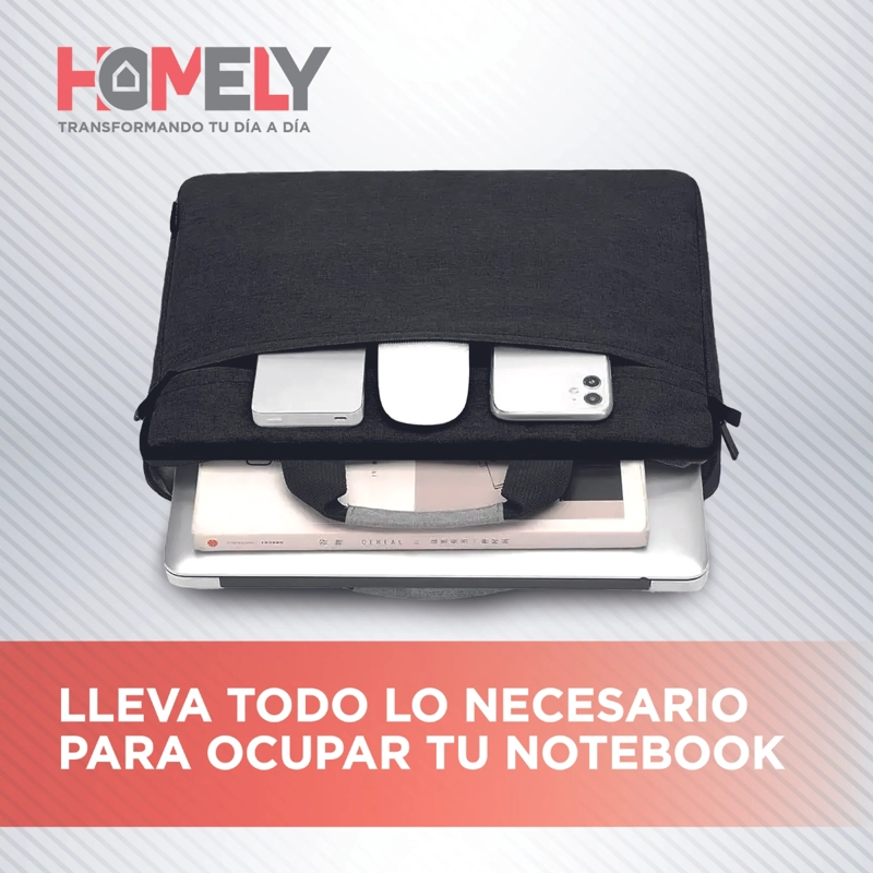 BOLSO FUNDA COBERTOR NOTEBOOK HOMELY 15.6' PORTATIL - 5