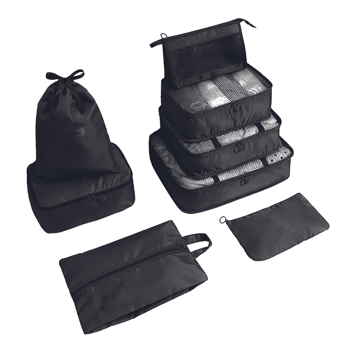 BOLSAS HOMELY ORGANIZADORAS MALETA VIAJE SET 8 POLIÉSTER - 1