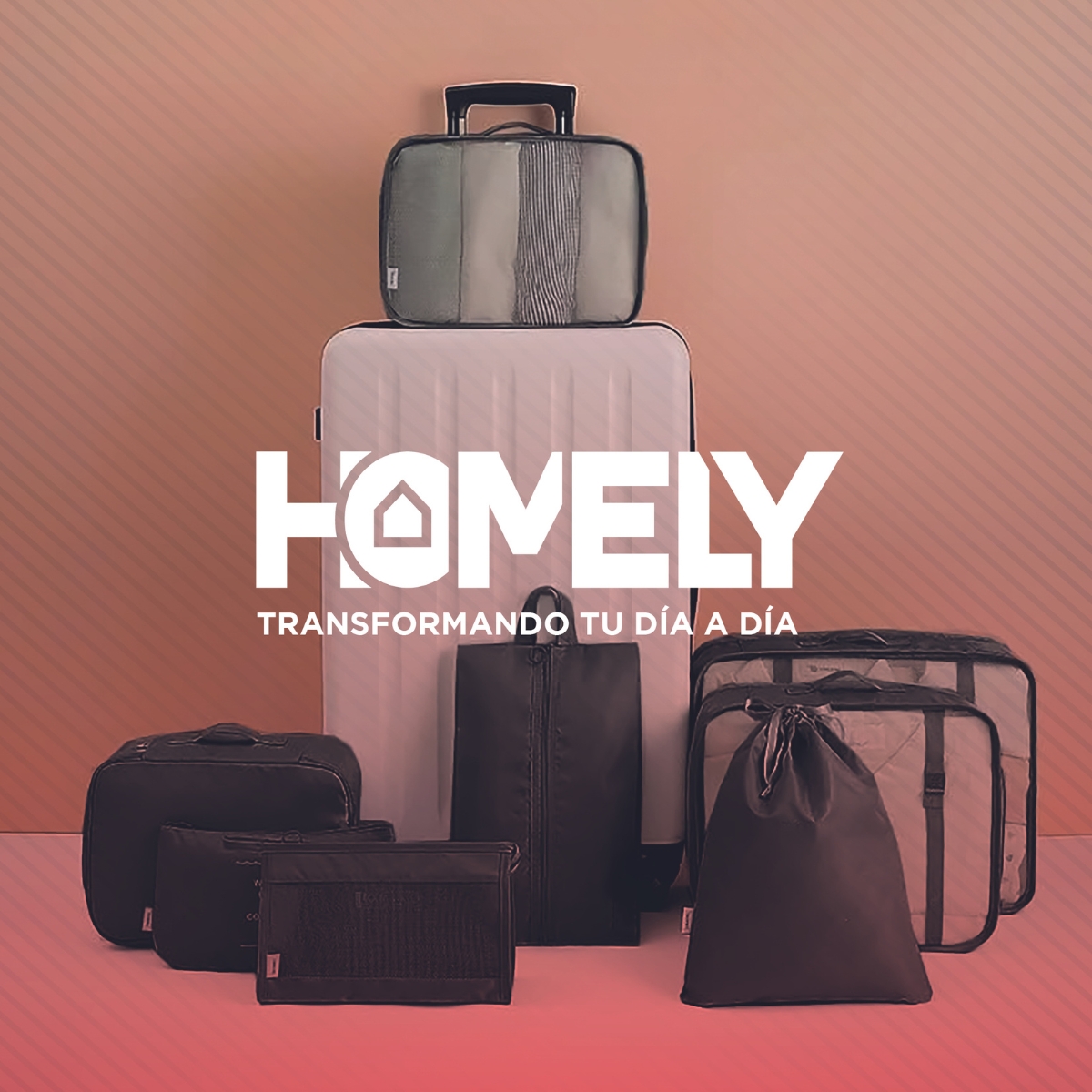 BOLSAS HOMELY ORGANIZADORAS MALETA VIAJE SET 8 POLIÉSTER - 9