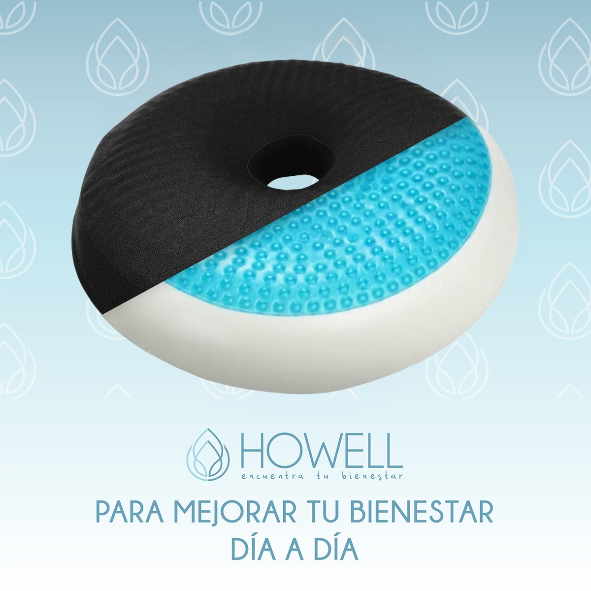 COJIN PICARON ANTIESCARAS HOWELL GEL VISCOELASTICO MEMORIA - 9