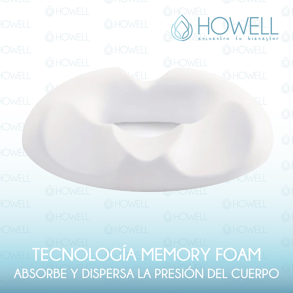 COJIN ANTIESCARAS PICARON ORTOPE DICO HOWELL ASIENTO MEMORIA - 8