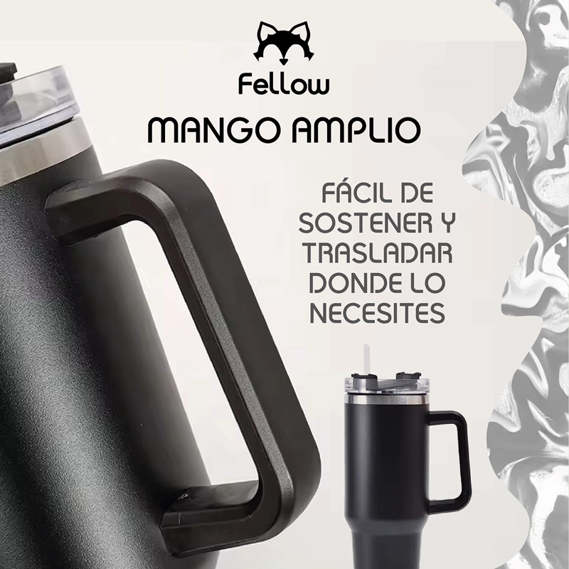 VASO TERMICO 1.2LTS ELECTRA BY FELLOW MUG TUMBLR + BOMBILLA - 3