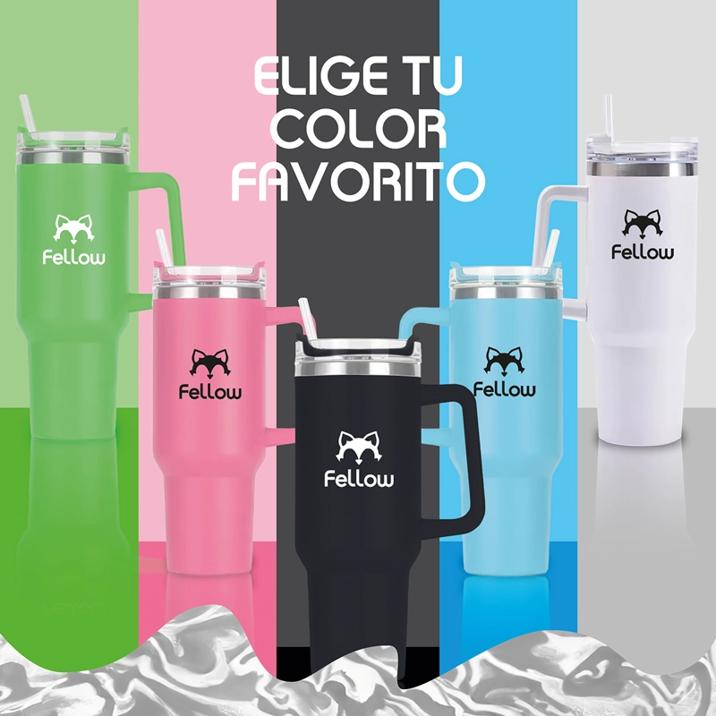 VASO TERMICO 1.2LTS ELECTRA BY FELLOW MUG TUMBLR + BOMBILLA - 6