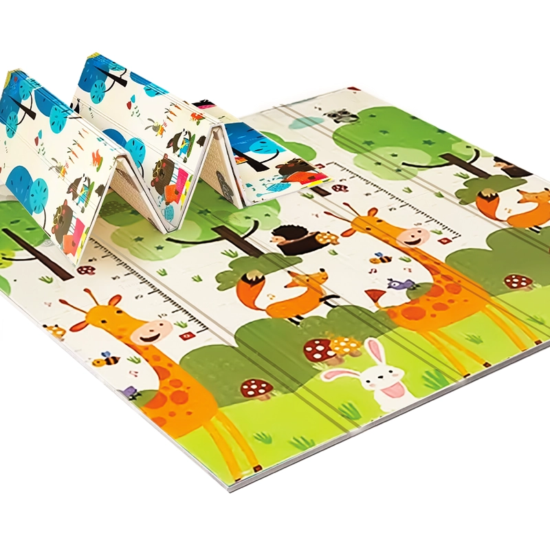 ALFOMBRA BABYNEST ANTIGOLPES BEBÉ PLEGABLE 180X190X1 CM BLANCO - 1