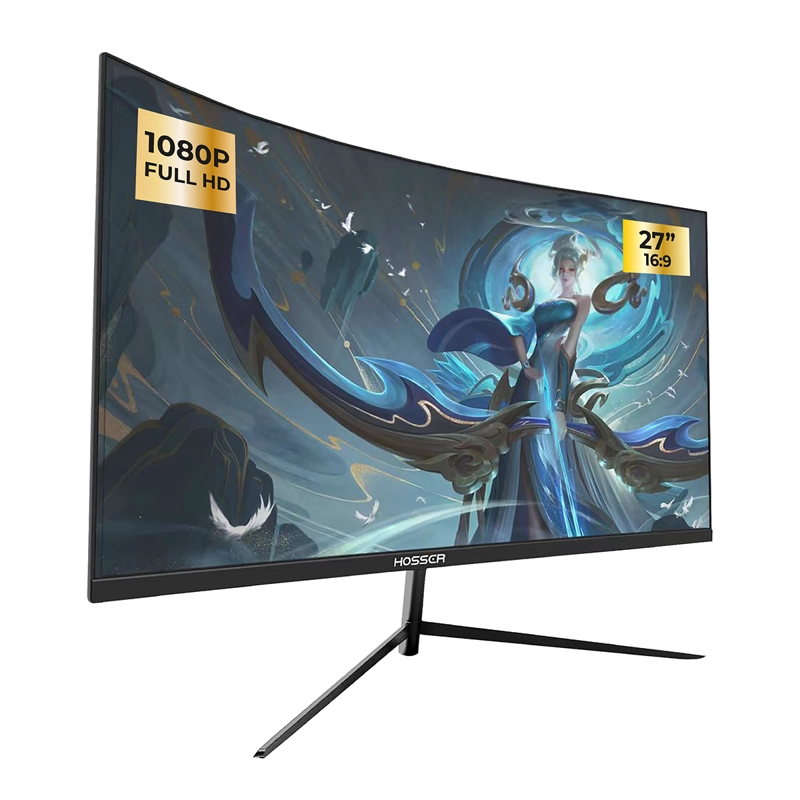 MONITOR GAMER CURVO 27 PULGADAS HOSSER FHD GAMING MONITOR - 1