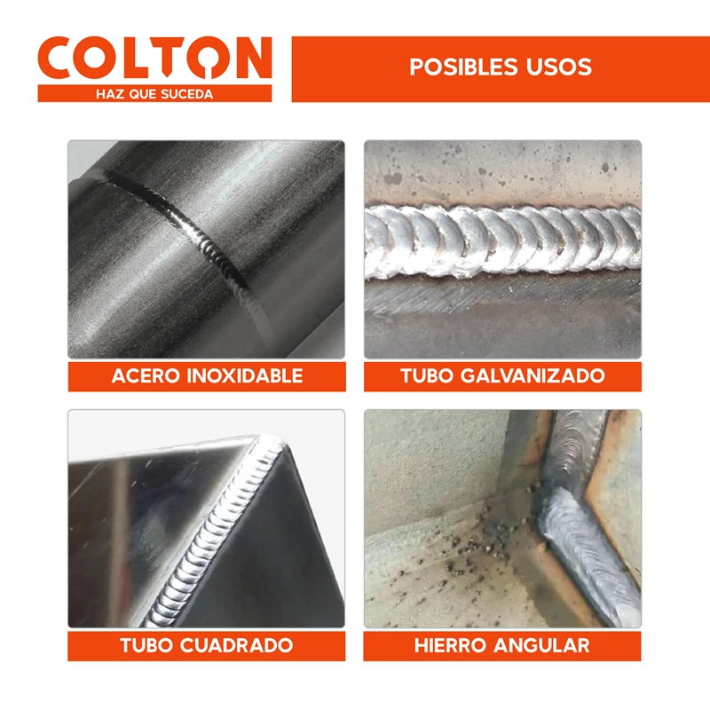 SOLDADORA INVERTER COLTON 4KW 220V + ACCESORIOS - 7
