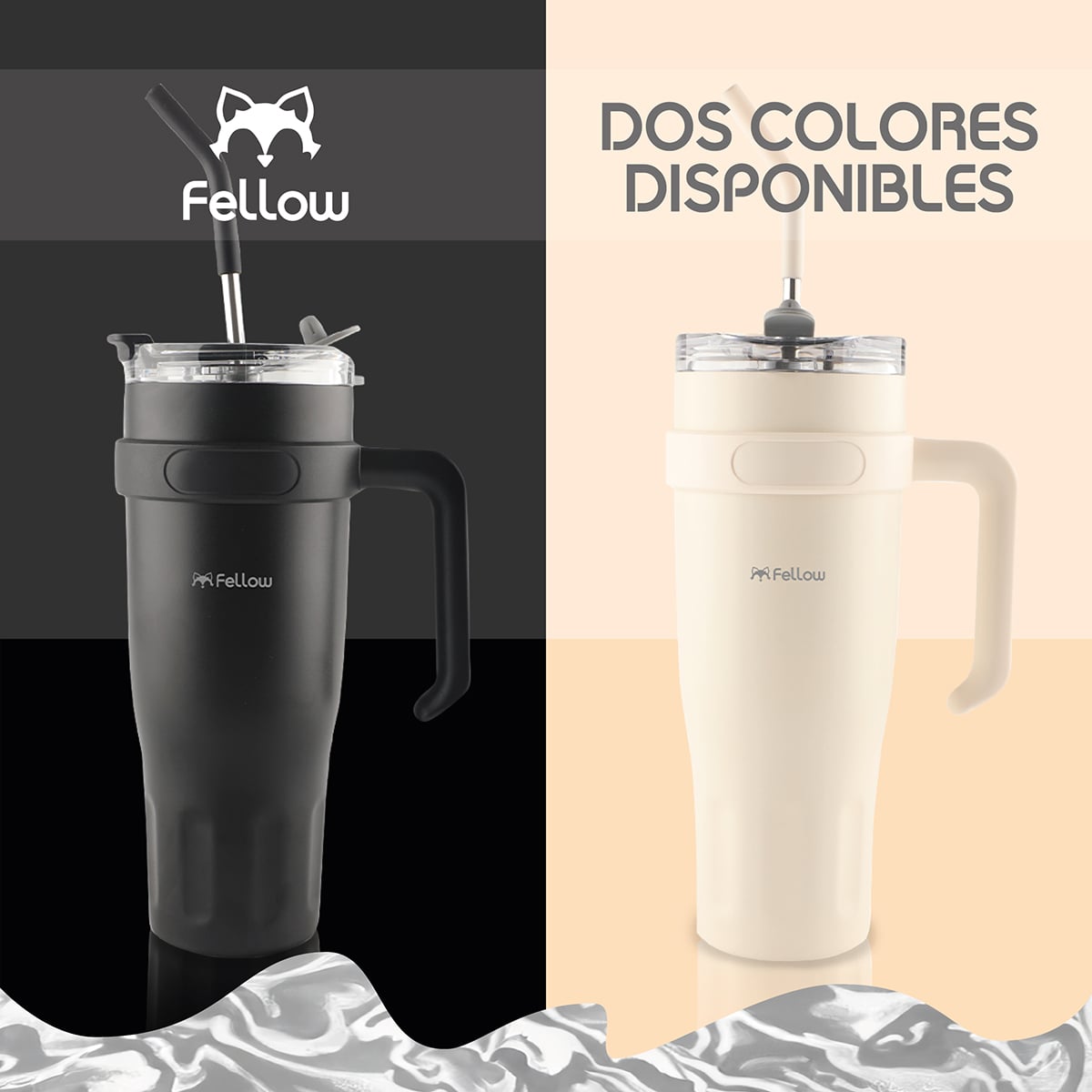 TERMO VASO MUG TE RMICO 1.2L JUNIPER BY FELLOW ACERO INOX 304 - 6