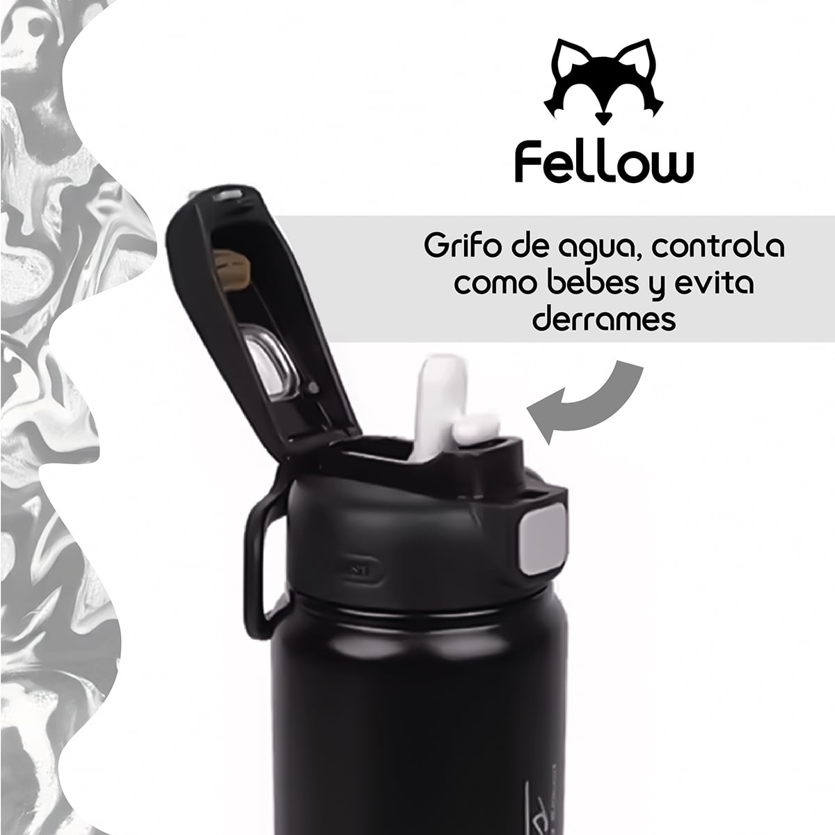 TERMO BOTELLA TERMICA ASTRA BY FELLOW MUG AGUA CAFE 800ML - 4