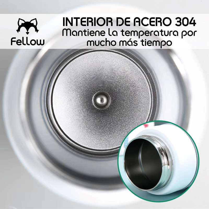 TERMO BOTELLA TERMICA TAURI BY FELLOW MUG AGUA CAFE 800ML - 6