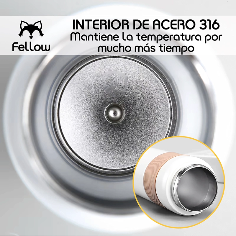 TERMO BOTELLA TERMICA TAURI BY FELLOW MUG CAFE AGUA 800ML - 4