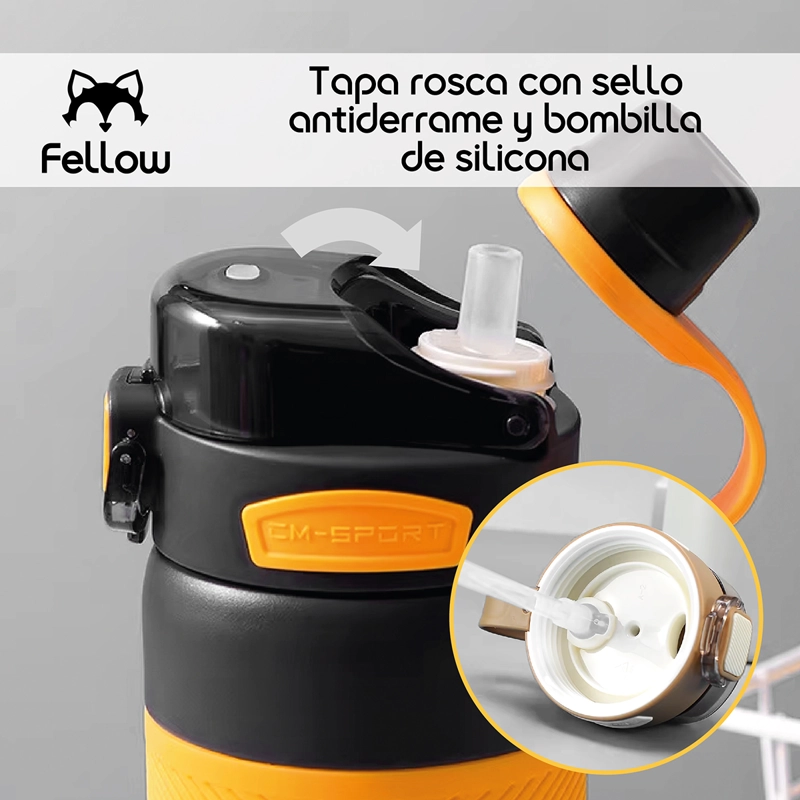 TERMO BOTELLA TERMICA TAURI BY FELLOW MUG CAFE AGUA 800ML - 5