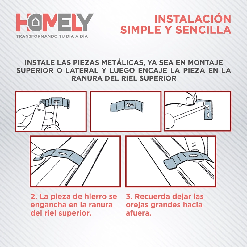 CORTINAS ROLLER DUO DIA Y NOCHE ZEBRA 120X200CM HOMELY - 4