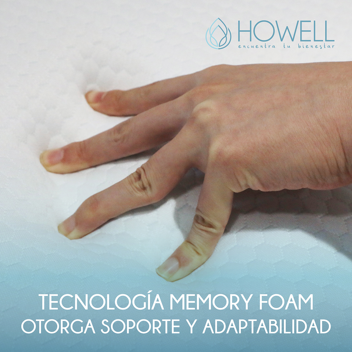 COLCHON MEMORY FOAM ESPUMA VISCOELASTICA 20CM HOWELL 2 PLAZA - 7