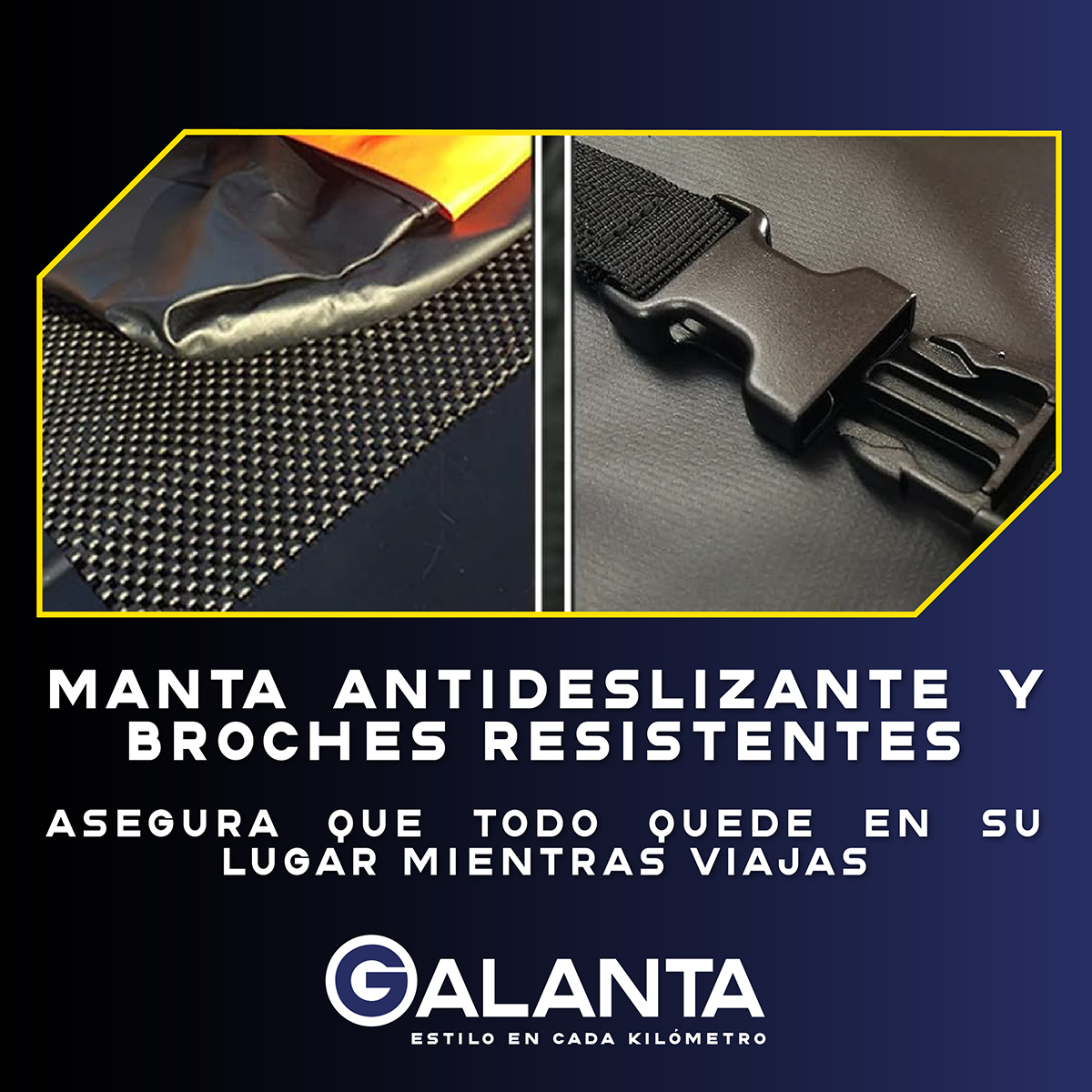 BOLSO PORTA EQUIPAJE TECHO GALANTA AUTO 550L IMPERMEABLE - 7