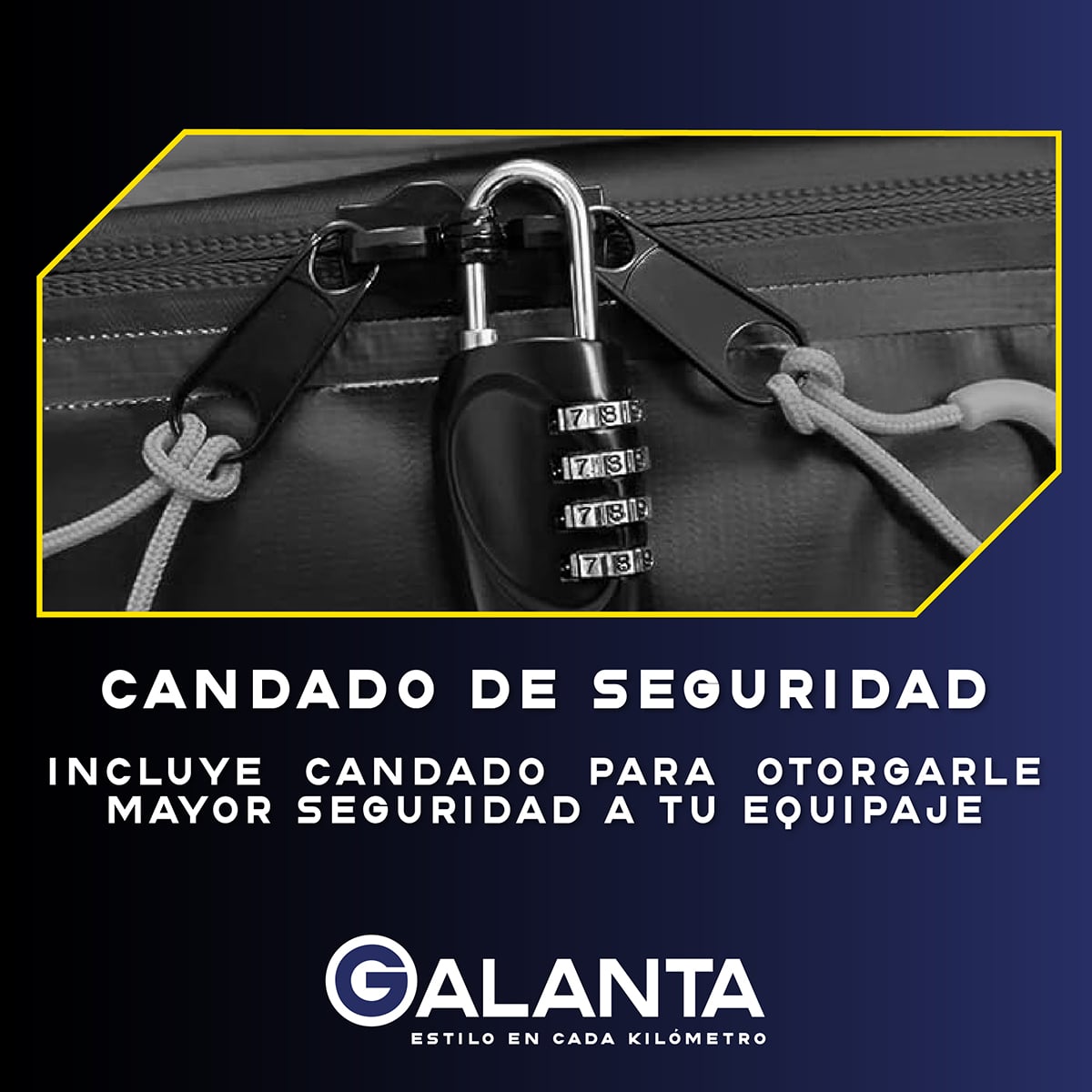 BOLSO PORTA EQUIPAJE TECHO GALANTA AUTO 550L IMPERMEABLE - 8