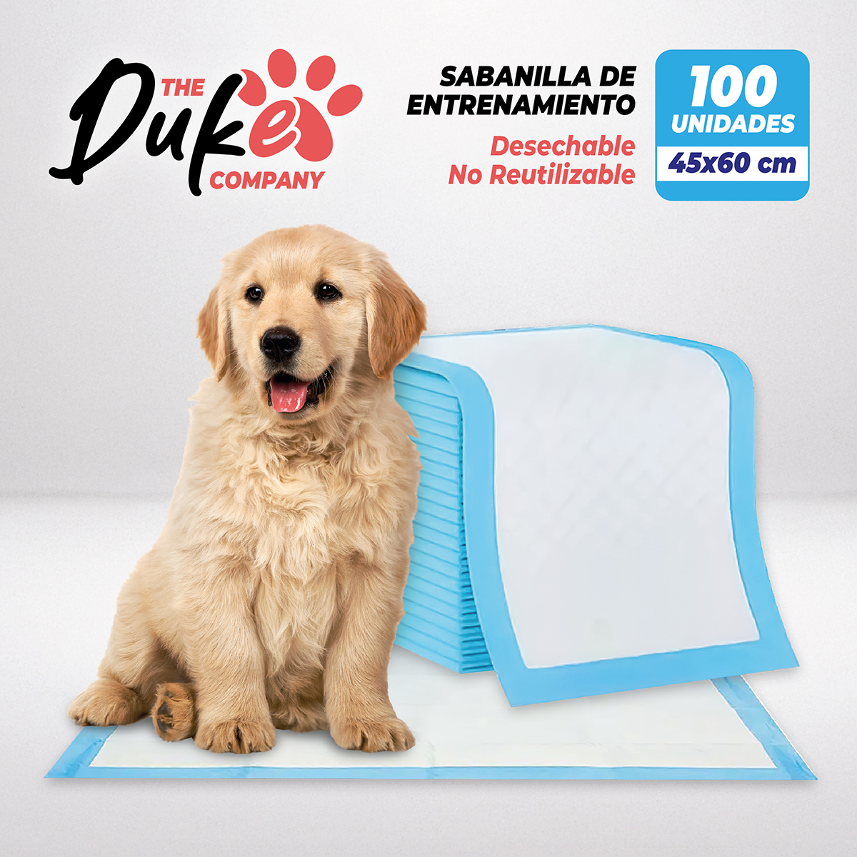 SABANILLAS PARA PERRO 45X60 DUKE 6 CAPAS AROMATICAS 100U - 9