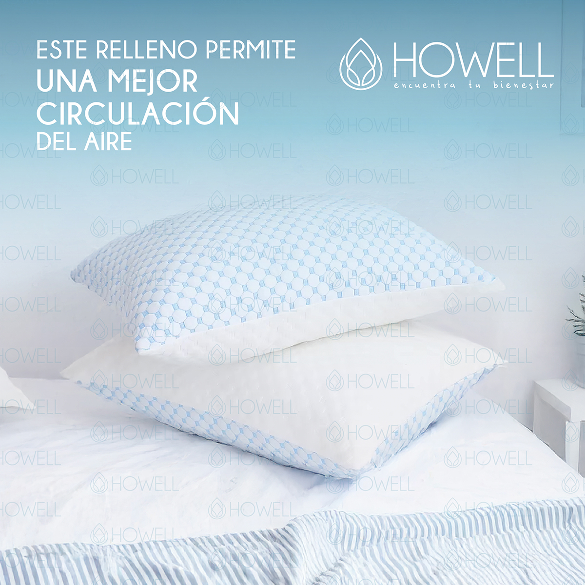 ALMOHADA CERVICAL CLOUDFEEL VISCO HOWELL ORTOPE DICA BAMBU - 8