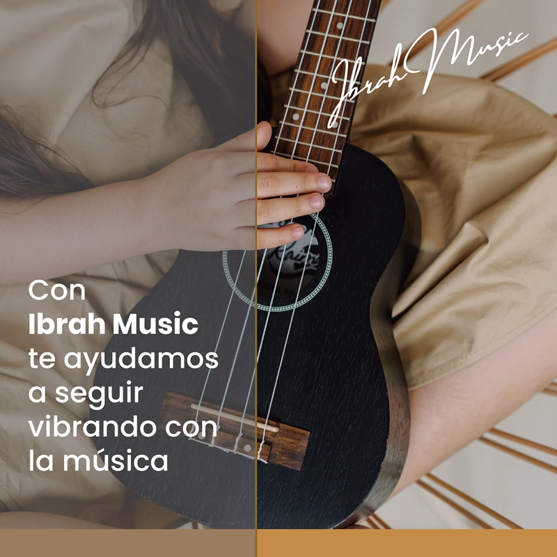 UKELELE SOPRANO CONCIERTO 21 PULGADAS IBRAH + ACCESORIOS - 8