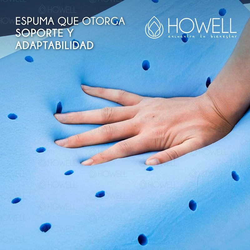 ALMOHADA CERVICAL AIRCELL VISCO HOWELL ORTOPEDICA BAMBU - 6