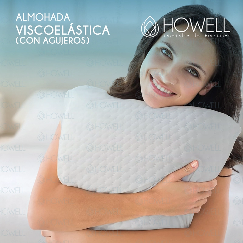 ALMOHADA CERVICAL AIRCELL VISCO HOWELL ORTOPEDICA BAMBU - 8