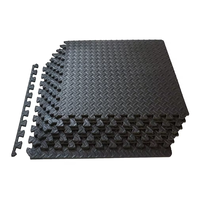 PISO GOMA EVA ALFOMBRA DEPORTIVA GIMANSIO 12MM 60X60CM X16UN - 1