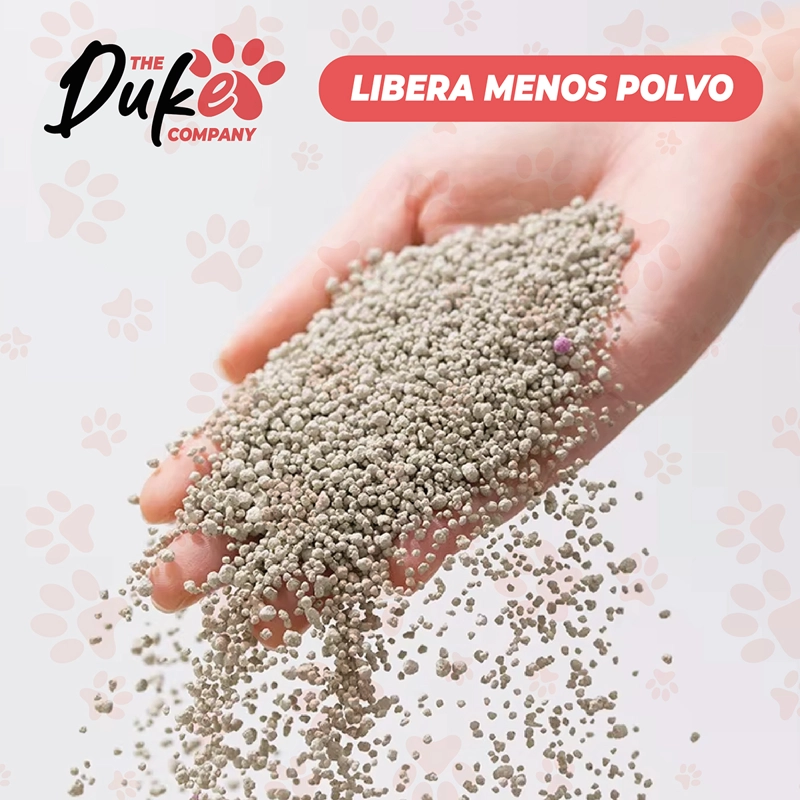 ARENA PARA GATO 20 KILOS DUKE BENTONITA AGLUTINANTE LAVANDA - 3