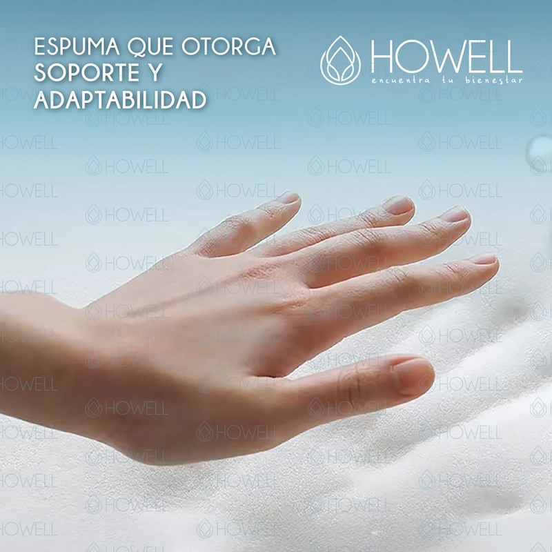 COJIN LUMBAR ORTOPEDICO 3D MESH HOWELL ESPALDA MEMORY DORSAL - 9
