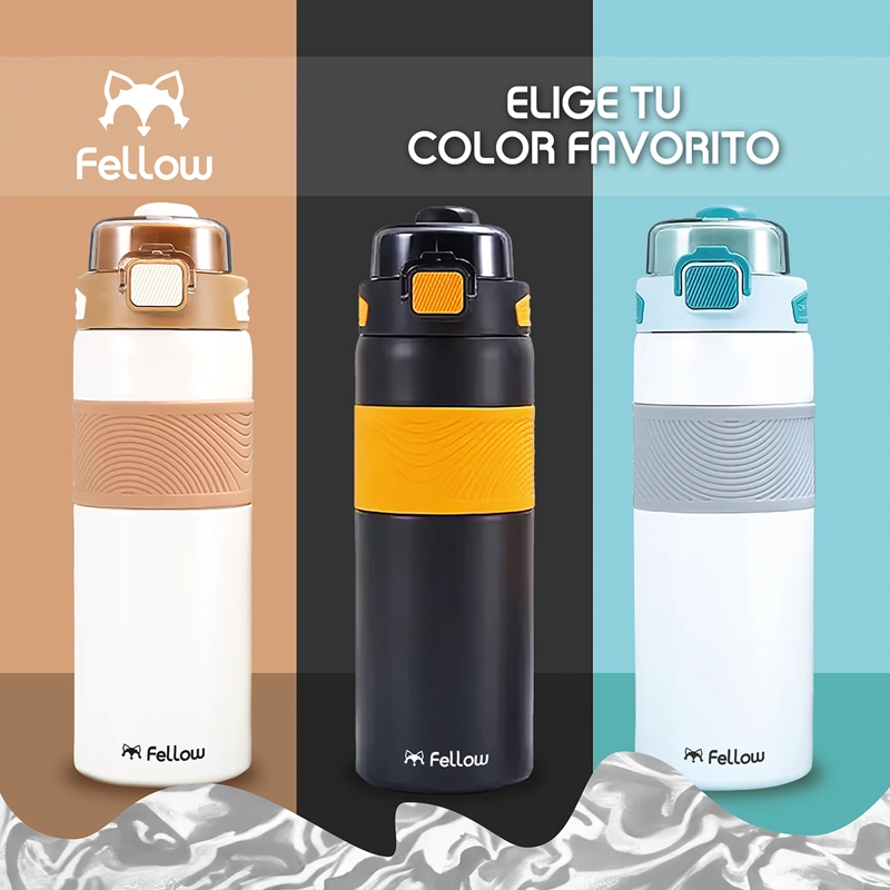TERMO BOTELLA TERMICA TAURI BY FELLOW MUG AGUA CAFE 800ML - 9