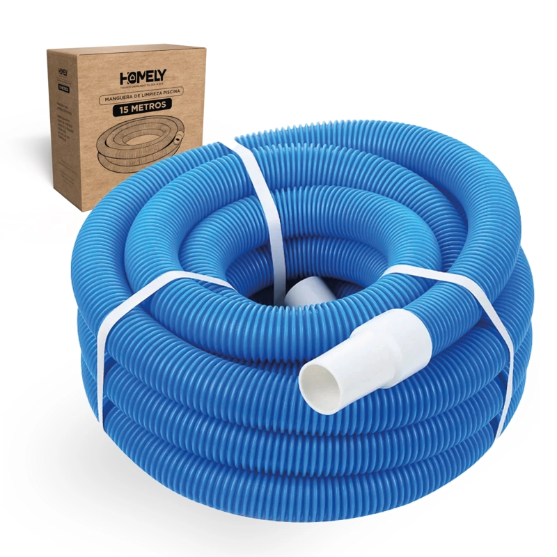 MANGUERA PARA PISCINA 15M LIMPIAFONDOS HOMELY PVC 38MM - 1