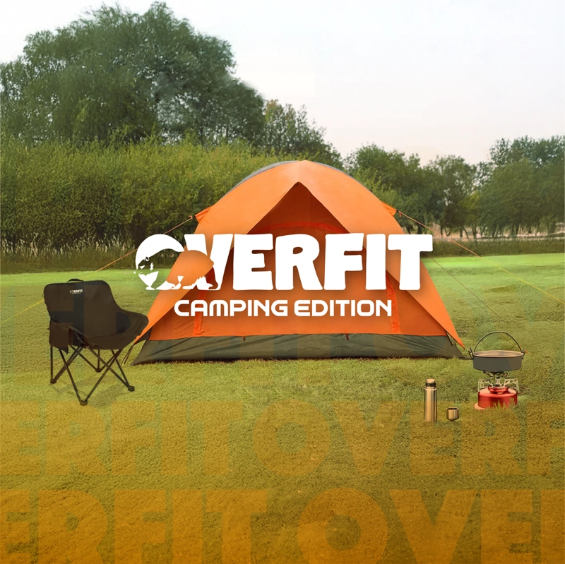 CARPA DE CAMPING 4 PERSONAS IGLU OVERFIT IMPERMEABLE 500MM - 9