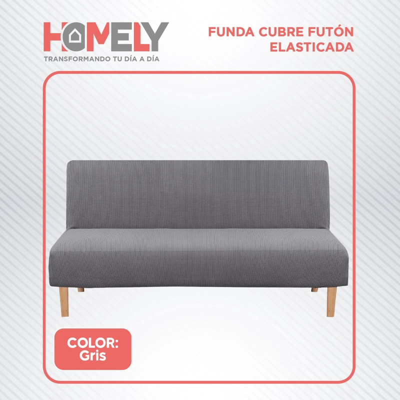 FUNDA CUBRE SILLON SOFA FUTON HOMELY 3 CUERPOS PREMIUM - 9