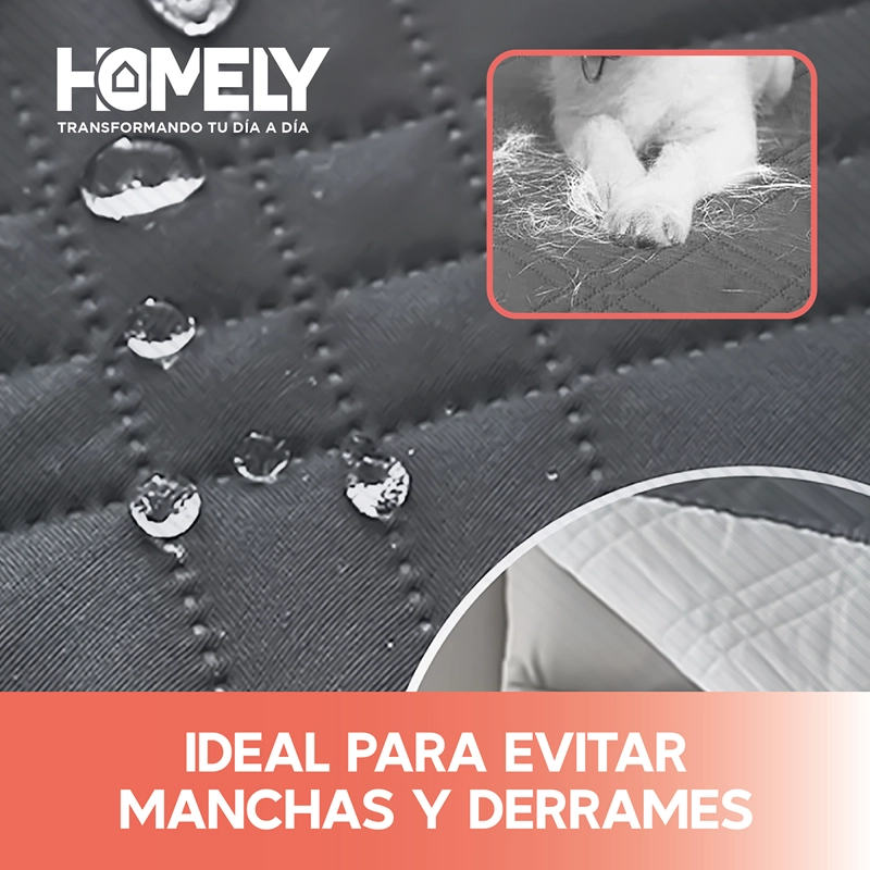 FUNDA CUBRE SILLON SOFA HOMELY AJUSTABLE IMPERMEABLE - 5