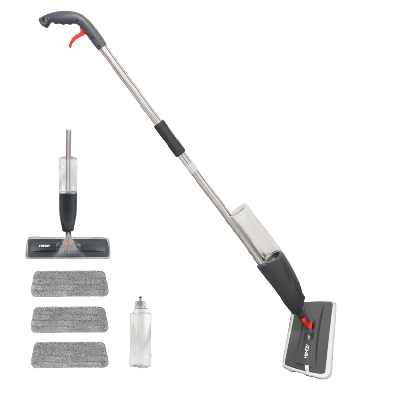 MOPA PLANA 360° SPRAY PULVERIZADOR HOMELY MICROFIBRA LAVABLE - 1