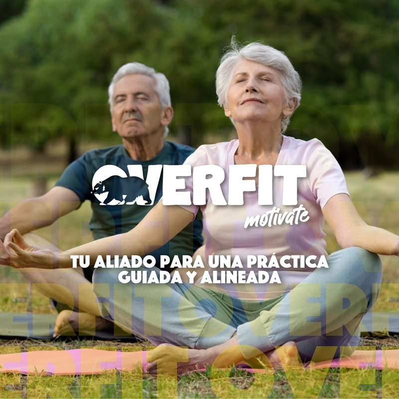 MAT YOGA TPE 8MM OVERFIT EJERCICIO ALFOMBRA CON LINEAS GUIA - 9