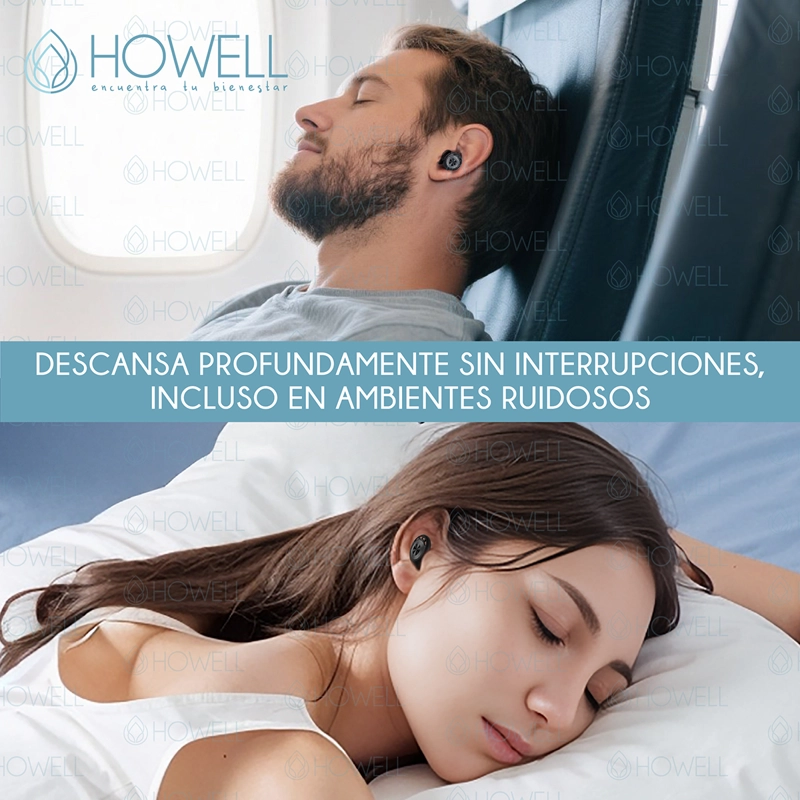 PROTECTORES AUDITIVOS TAPONES ANTI RUIDO 45DB HOWELL - 7