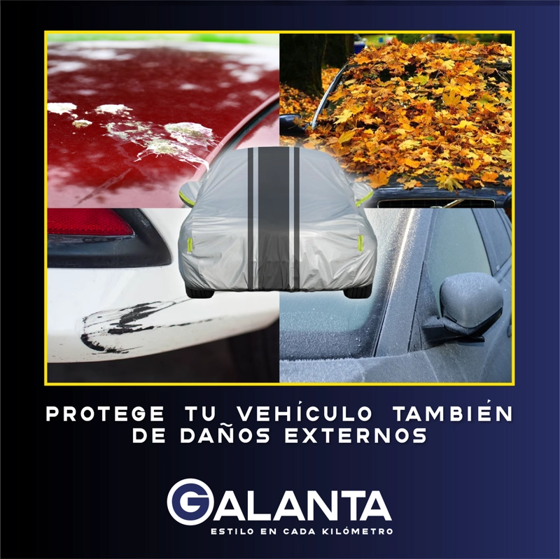 CARPA CUBRE AUTO XL GALANTA IMPERMEABLE PROTECCION INTERIOR - 7