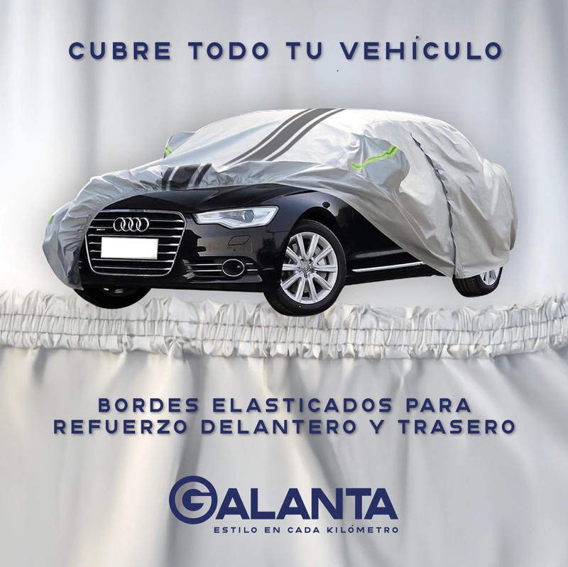 CARPA CUBRE AUTO XL GALANTA IMPERMEABLE PROTECCION INTERIOR - 8