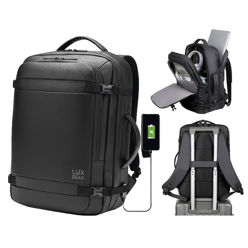 MOCHILA DE VIAJE 900D LUXGEAR NOTEBOOK CABINA 28 LITROS - 1