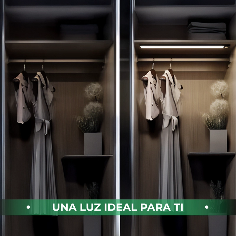 APLIQUE PARED LUZ LED HOSSER BARRA CON SENSOR DE MOVIMIENTO - 9