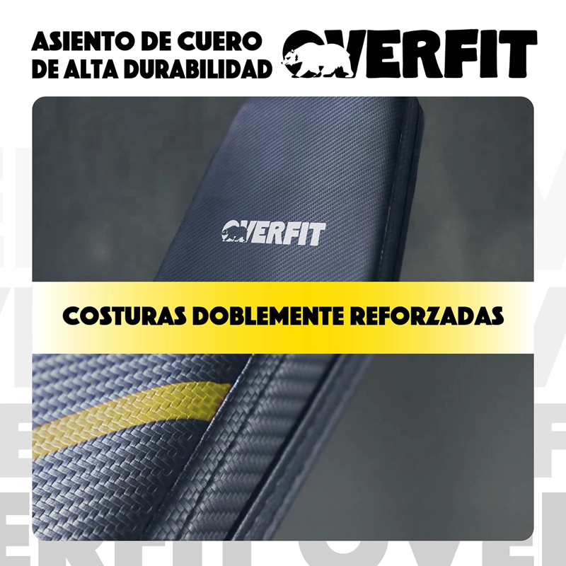 BANCO RECLINABLE GYM MULTIFUNCIONAL OVERFIT PRESS AJUSTABLE - 7