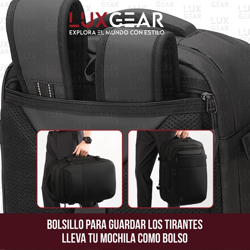 MOCHILA DE VIAJE CON BOMBA AL VACIO LUXGEAR 900D 42 LITROS - 9