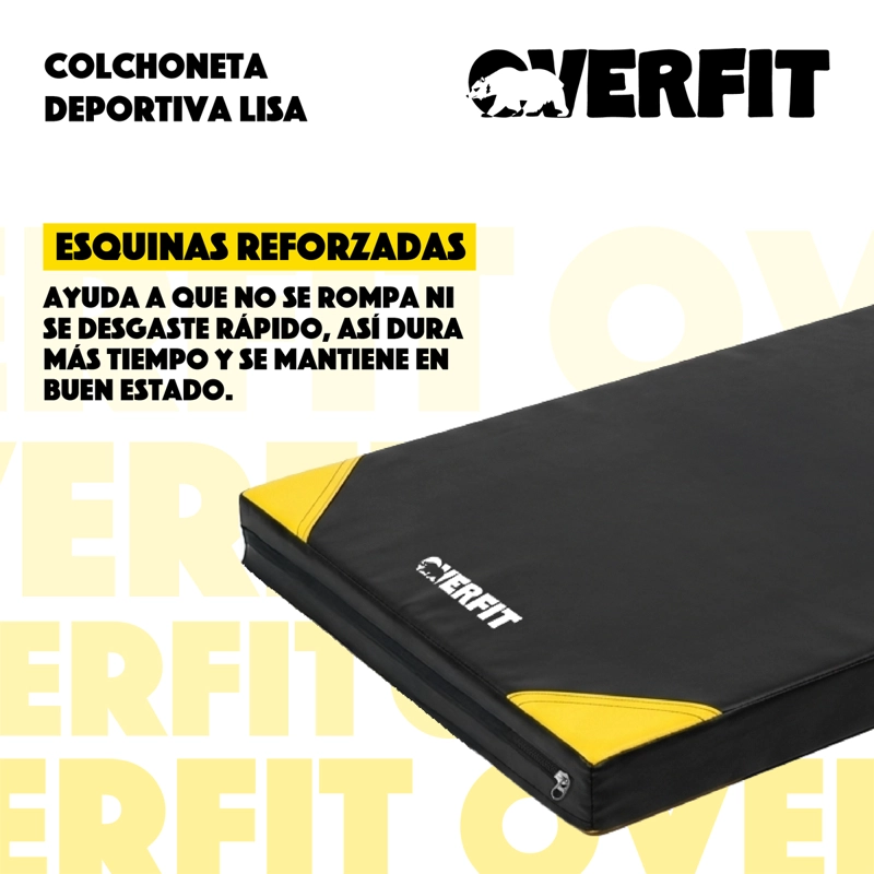 COLCHONETA DEPORTIVA LISA OVERFIT 50MM EJERCICIOS ABDOMINAL - 6