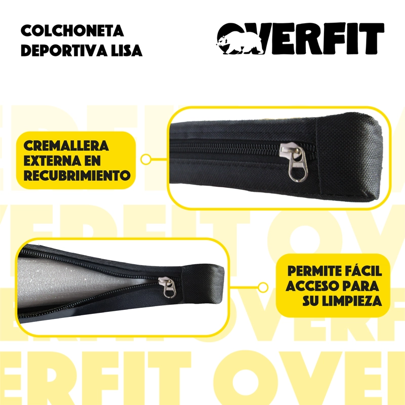 COLCHONETA DEPORTIVA LISA OVERFIT 50MM EJERCICIOS ABDOMINAL - 7