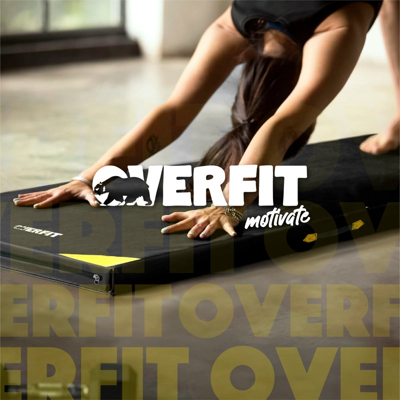COLCHONETA DEPORTIVA LISA OVERFIT 50MM EJERCICIOS ABDOMINAL - 9